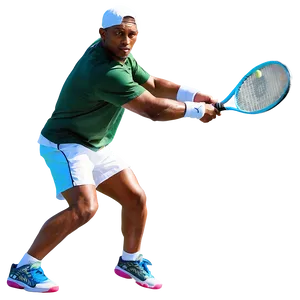 Tennis Forehand Swing PNG 13