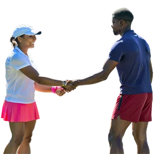 Tennis Handshake PNG Qdd PNG