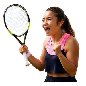 Tennis Player Celebration Png Phx PNG image