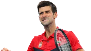 Tennis Player Concentration PNG image