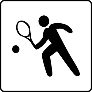 Tennis Player Icon PNG image