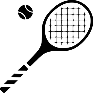 Tennis Racketand Ball Icon