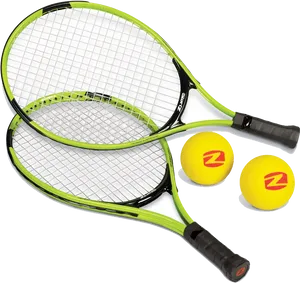 Tennis Racketsand Balls