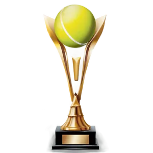 Tennis Trophy PNG 05232024