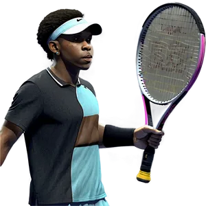 Tennis Video Game PNG 05232024