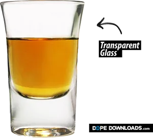 Tequila Shot Transparent Glass PNG image