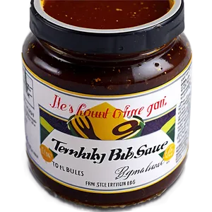 Teriyaki Bbq Sauce PNG Vsc68