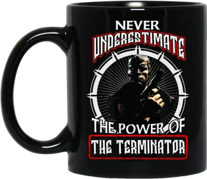 Terminator Power Mug PNG image