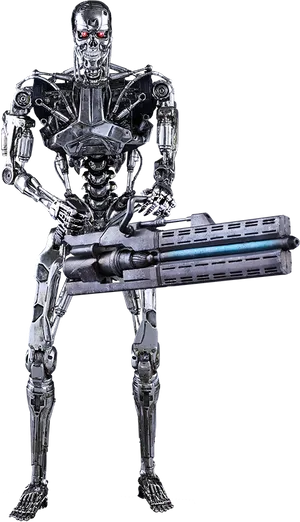 Terminator T800 Model PNG image