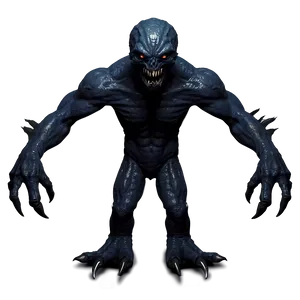 Terrifying Dark Monster Png 06242024 PNG image