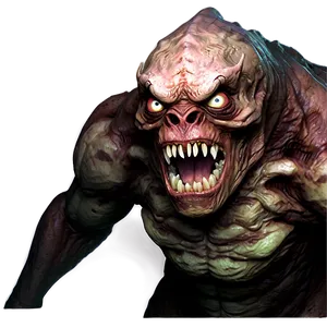 Terrifying Monster Png 06122024 PNG image