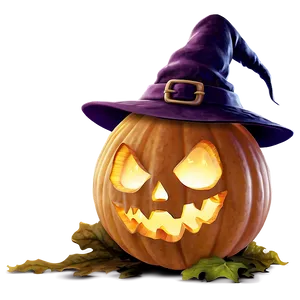 Terrifying Pumpkin Under Witch Spell PNG 81 PNG