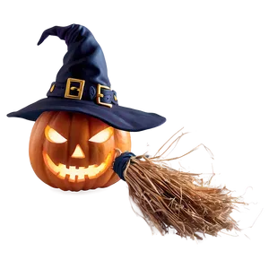 Terrifying Pumpkin Under Witch Spell PNG Kys PNG