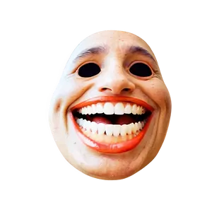 Terrifying Smile Mouth PNG 06212024