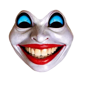 Terrifying Smile Mouth PNG Ekr