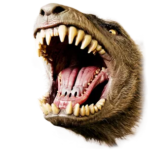 Terrifying Werewolf Fangs Png Jux98 PNG image