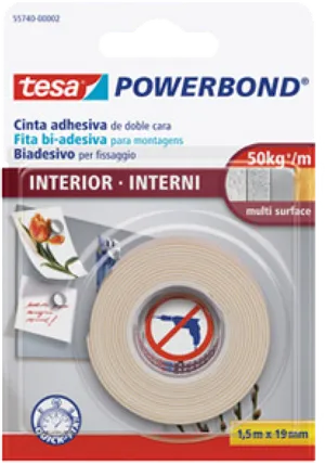 Tesa Powerbond Double Sided Adhesive Tape PNG image