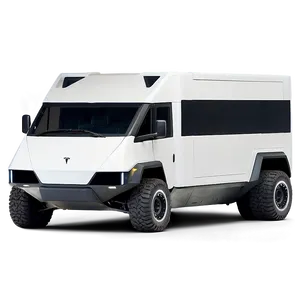 Tesla Cybertruck Front View PNG Dxg28