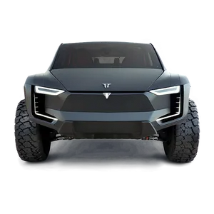 Tesla Cybertruck Front View Png Xfm81 PNG image