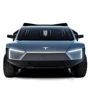 Tesla Cybertruck With Open Doors Png 06122024 PNG image