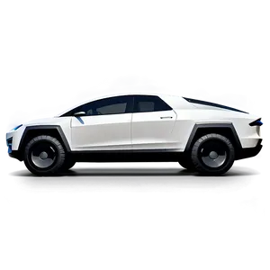 Tesla Cybertruck With Open Doors PNG 87