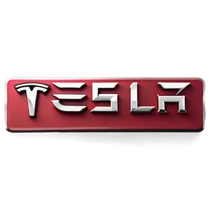 Tesla Logo Badge Png 77 PNG image