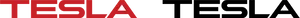 Tesla Logo Redon Black PNG image