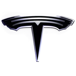 Tesla Logo Silhouette Png 05252024 PNG image