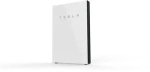 Tesla Logoon White Product Packaging PNG image
