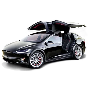 Tesla Model X D PNG image