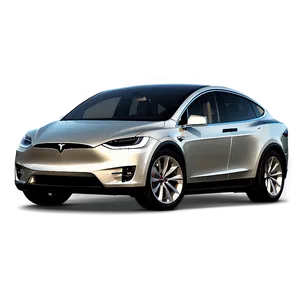 Tesla Model X Full Self-driving Png 06282024 PNG image