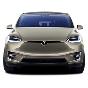 Tesla Model X Long Range Plus PNG 3