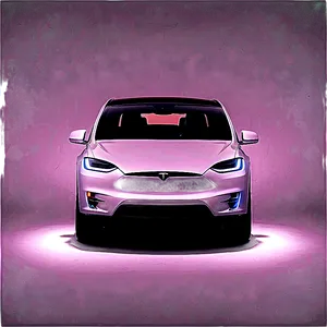 Tesla Model X Plaid Mode PNG 98