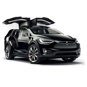 Tesla Model X Smart Summon Feature PNG 7