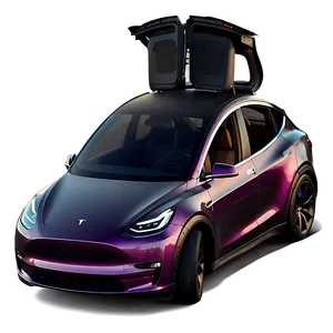Tesla Model Y Camp Mode PNG Mfs18 PNG