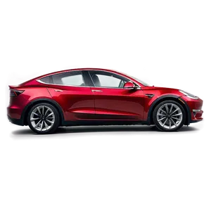 Tesla Model Y Driving At Night PNG Brn83 PNG