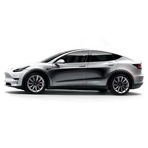 Tesla Model Y Driving At Night PNG Cfr1 PNG
