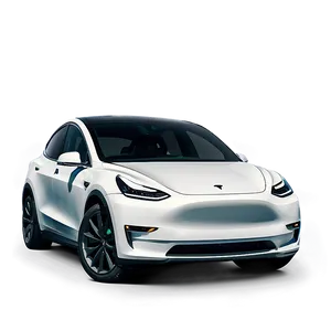 Tesla Model Y Driving At Night PNG Xgg45 PNG