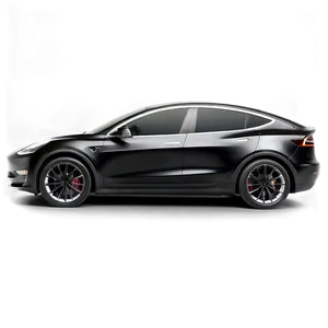 Tesla Model Y Matte Black PNG 06212024 PNG