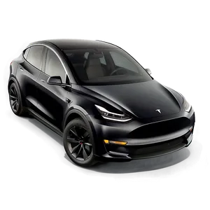 Tesla Model Y Matte Black PNG Ikj91 PNG