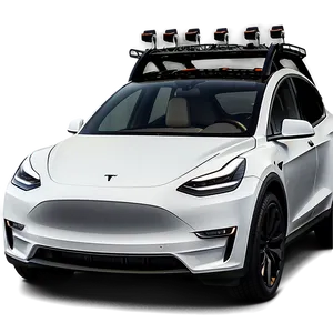 Tesla Model Y With Bike Rack PNG Foo74 PNG