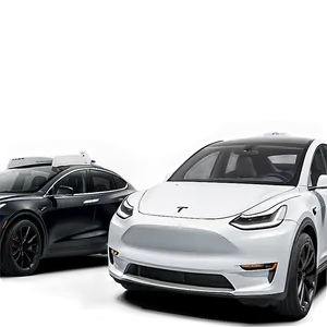 Tesla Model Y With Roof Rack PNG Epn PNG