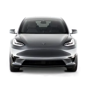 Tesla Model Y With Spoiler PNG 06212024