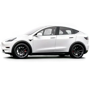 Tesla Model Y With Spoiler PNG 71