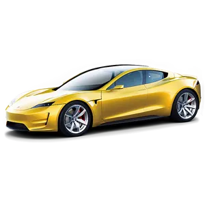 Tesla Roadster Full Speed On Track Png 06292024 PNG image