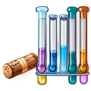 Test Tubes With Corks Png 06262024 PNG image