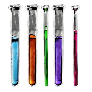 Test Tubes With Smoke Png 06262024 PNG image