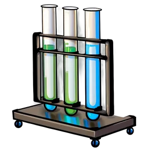 Test Tubes With Stand PNG 06262024