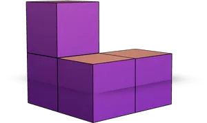 Tetris_ T Block_ Illustration PNG image