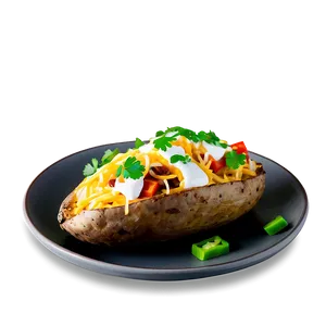 Tex-mex Baked Potato PNG Rgy22